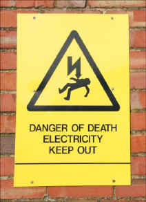 High Voltage graphic