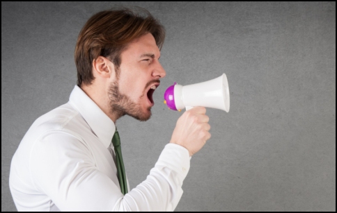Complaining image
